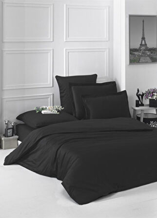 Doğal Dokunuş Pamuk Saten Nevresim Takımı Karna Loft 200x220