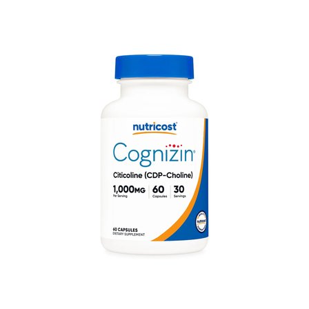 Cognizm citicoline ( CDP-Choline ) 1,000 mg 60 capsules