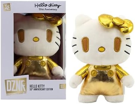 YUME HELLO KITTY DZNR PLUSH GOLDEN EDITION HELLO KITTY