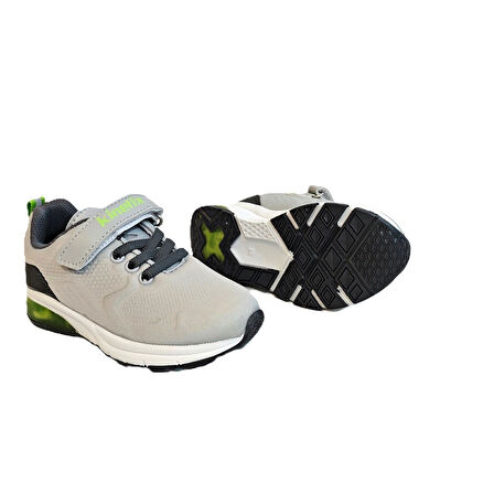 Kinetix Vanya Gri Cırtlrı Erkek Çocuk Spor Ayakkabı