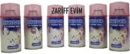 Dıscover Cashmere 320 ml X 6 Oda Kokusu Makinaya Uyumlu Sprey