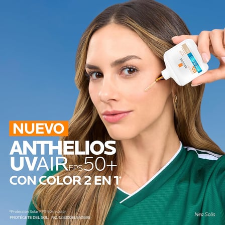 Anthelios UVAIR SPF50+ Renkli Güneş Koruyucu Fluid Açık Ton 50 ml