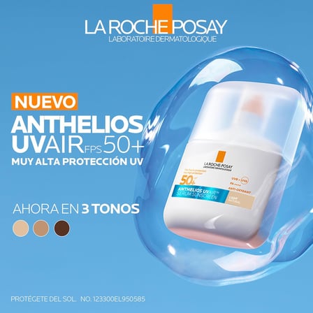 Anthelios UVAIR SPF50+ Renkli Güneş Koruyucu Fluid Açık Ton 50 ml