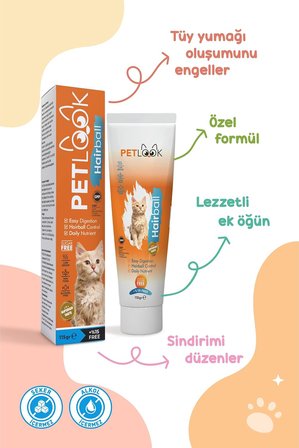 Kedi Malt Hairball Tüy Yumağı Oluşumu Önleyici, 115 Gram