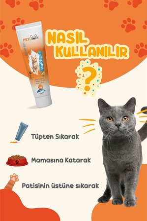 Kedi Malt Hairball Tüy Yumağı Oluşumu Önleyici, 115 Gram