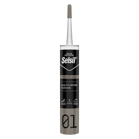 5 Adet Selsil Genel Amaçlı Silikon 280 G