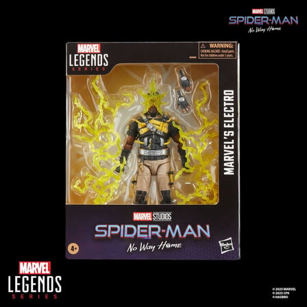 Hasbro Marvel Legends Series Marvel’s Electro Deluxe Aksiyon Figürü, Spider-Man: No Way Home
