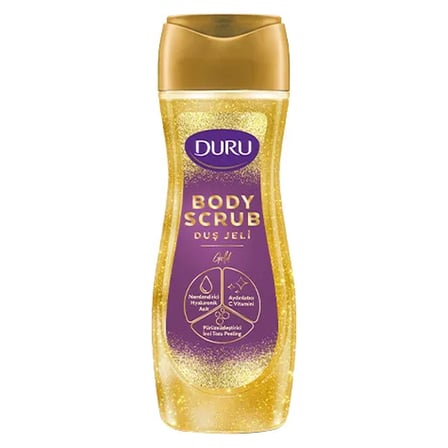 5 Adet Duru Body Scrub Duş Jeli Gold