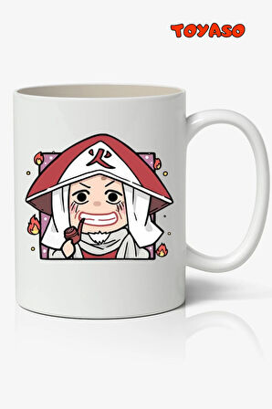 Naruto Hiruzen Sarutobi Avatar Cute Anime Temalı Beyaz Kupa Bardak Sevgiliye Arkadaşa Hediye