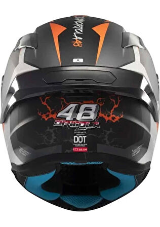 MT Helmets Targo S Ivan Ortolo B4 Kapalı Kask