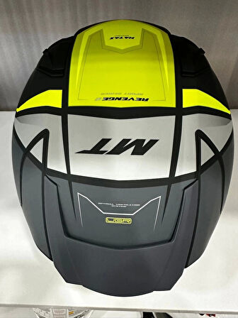 Mt Helmets Kask mt Revenge 2 S Hatax C3 Mat Yellow