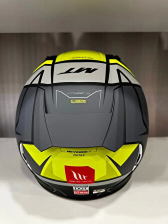 Mt Helmets Kask mt Revenge 2 S Hatax C3 Mat Yellow
