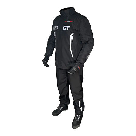 FORTE GT 2001140 Siyah Yağmurluk Takım