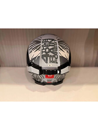 Mt Helmets Kask mt Thunder 4 Sv Raınforest C2 Parlak Gri