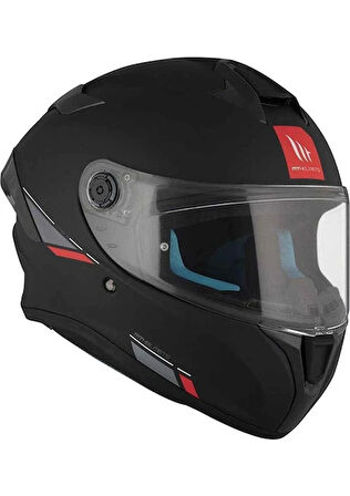 MT Targo S Solid A1 Mat Kapalı Kask