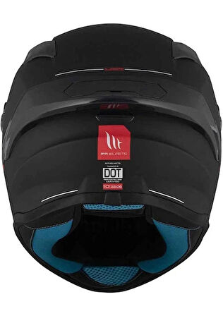MT Targo S Solid A1 Mat Kapalı Kask