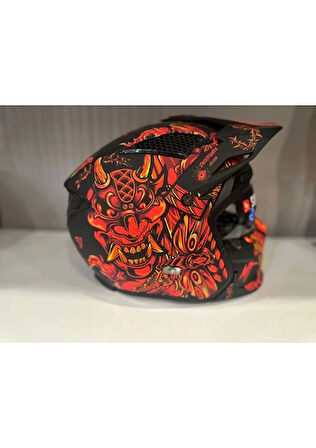 Mt Helmets Kask mt Streetfighter Sv S Hellish B5 Mat Turuncu