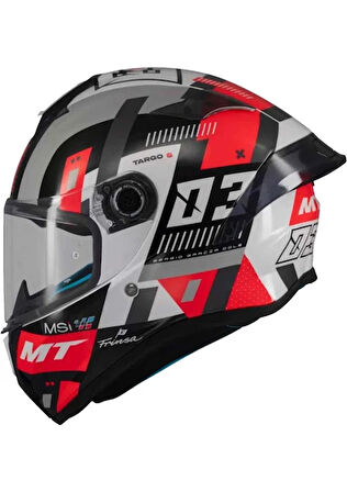 MT Helmets Targo S Sergio Garcia B5 Kapalı Kask