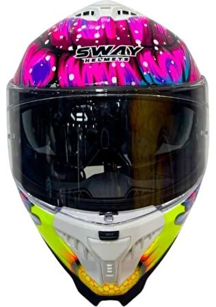 Sway Kapalı Kask Sw 865 Butterfly