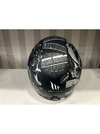 Mt Helmets Kask mt Lemans 2 Sv Breakout B2 Mat Şeffaf Vizörlü