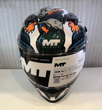 KASK MT BRAKER SV THE KING A7 PARLAK MAVİ