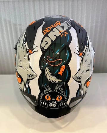 KASK MT BRAKER SV THE KING A7 PARLAK MAVİ