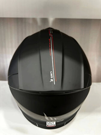 Mt Helmets Kask mt Genesis Sv A2 Çene Açılır Mat Siyah