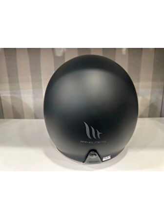 Mt Helmets Kask mt Lemans 2 Sv Mat Siyah Şeffaf Vizörlü