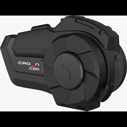 CROWN MICRO C20 Motosiklet Kask Bluetooth interkom Seti