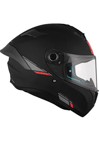 MT Helmets Targo S Mat Siyah Full Face Kask