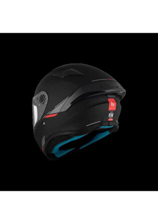 MT Helmets Targo S Mat Siyah Full Face Kask