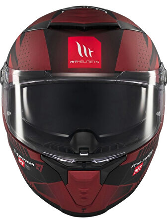 Mt Helmets Kask mt Thunder 4 Sv Luminence D5 Mat Kırmızı