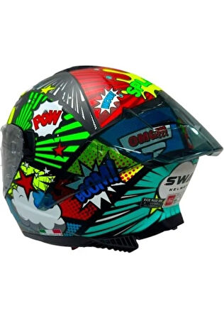 Sway Kapalı Kask Sw 865 Boom