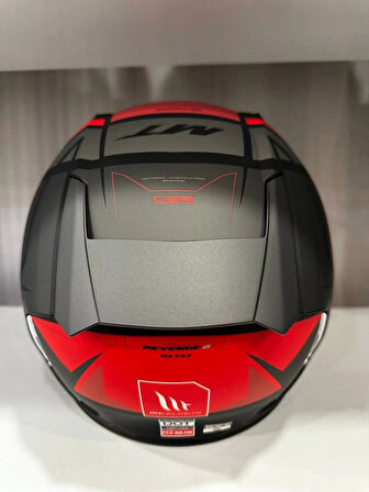 Mt Helmets Kask mt Revenge 2 S Hatax B5 Mat Kırmızı