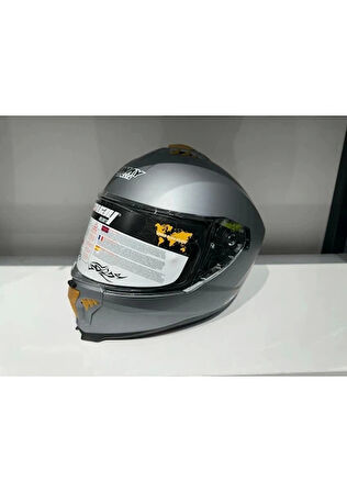 Sway Kask Sway SW-865 Mat Gri Güneş Gözlüklü