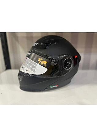 Sway Kask Sway 926 Mat Siyah Çene Açılır