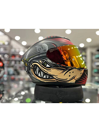 Shiro Kask Shiro SH-870 Fighter Wolf Race