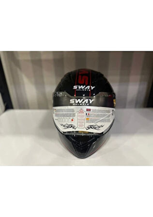 Sway Kask Sway Sw 850 Black/red Full Face