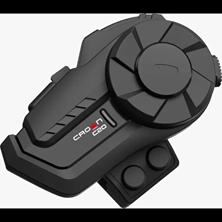 CROWN MICRO C20 Motosiklet Kask Bluetooth interkom Seti