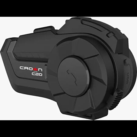 CROWN MICRO C20 Motosiklet Kask Bluetooth interkom Seti