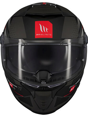 Mt Helmets Kask mt Thunder 4 Sv Luminence D1 Mat Gri/siyah