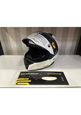Sway Kask Sway Sw 850 Whıte/silver Full Face
