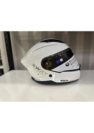 Sway Kask Sway Sw 850 Whıte/silver Full Face