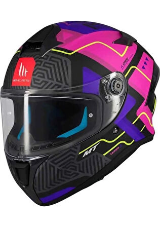 MT Helmets Targo S Brik C8 Kapalı Kask