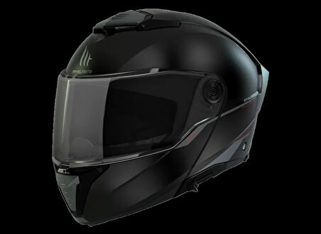 KASK MT ATOM 2 A11 ÇENE AÇILIR MAT SİYAH