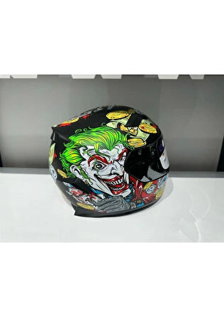 Sway Kask Sway Sw 820 Ugly Fulla Face Gümüş Vizör