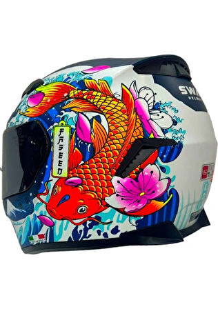 Sway Kapalı Kask Sw 820 Dakar 5