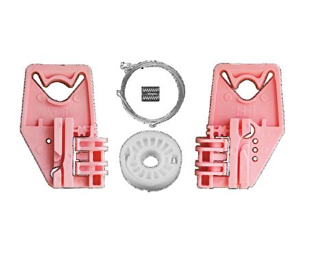 Kayoto Octavia 1Z 2004-2013 Cam Kriko Plastiği Ön Sol LAB Tamir Takımı KY23880T