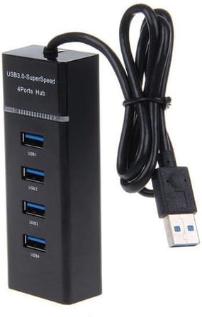 4 Port USB 3.0 Çoklayıcı Hub - Tüm Cihazlarla Uyumlu Splitter zr248