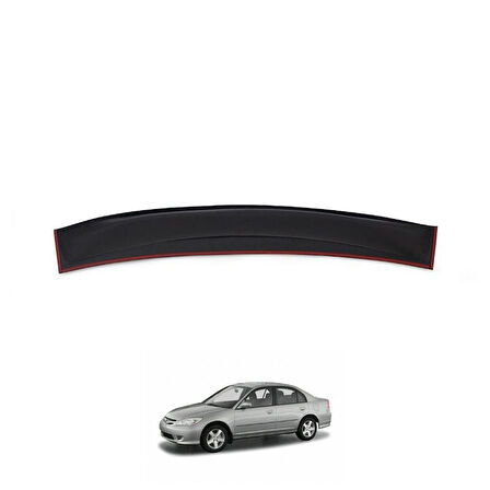 Honda Civic 2000-2006 Arka Cam Üstü Spoiler